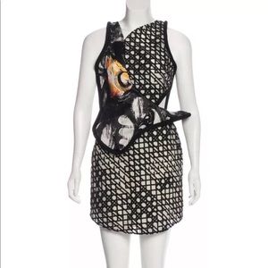 3.1 Phillip Lim Asymmetrical Sleeveless Black Silk Dress - US 0 - XS